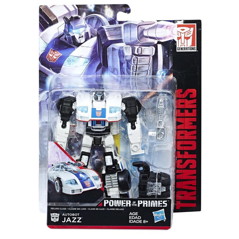 Transformers: Generations Power of the Primes Deluxe Class Autobot Jazz Figure