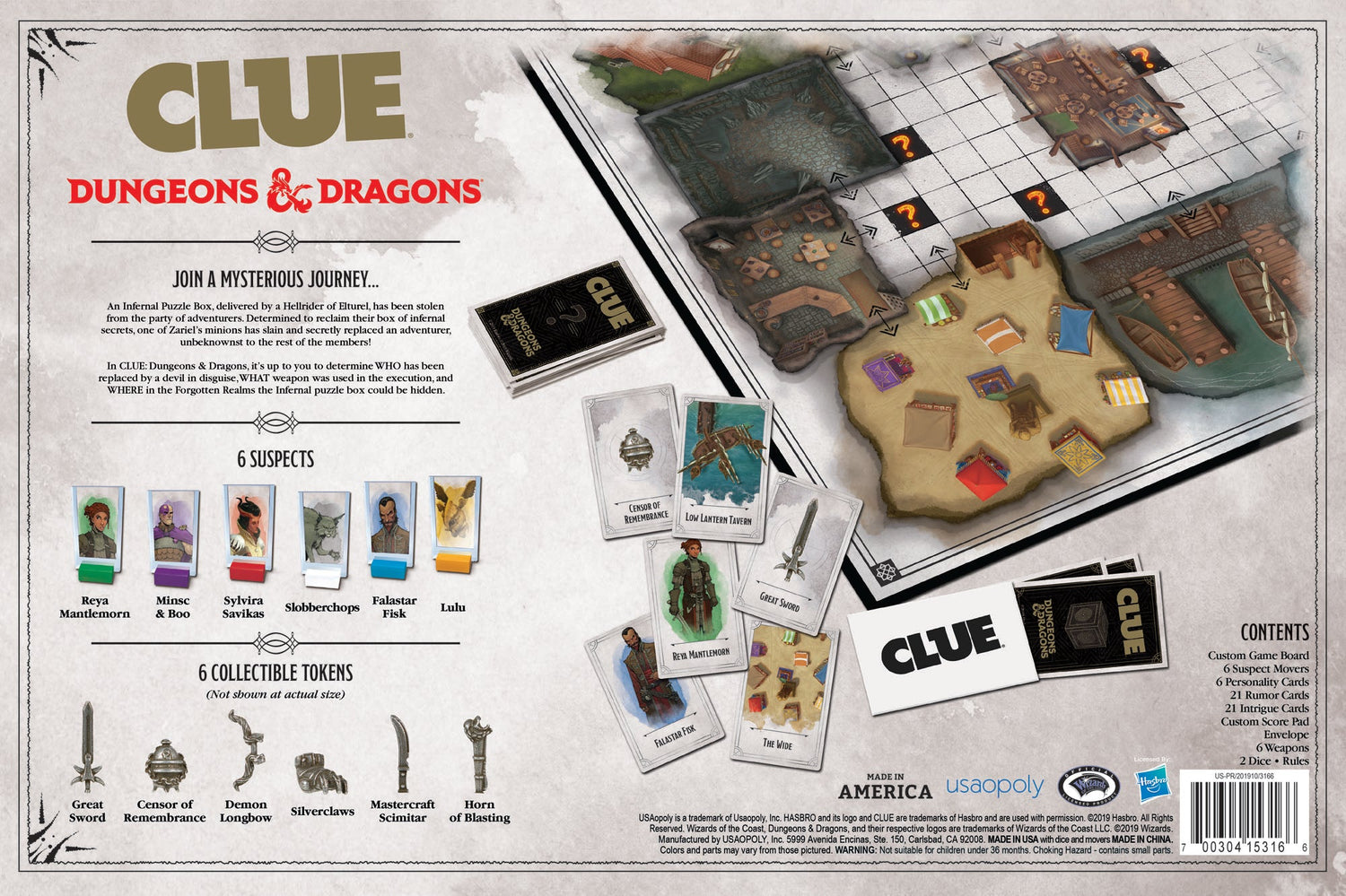 CLUE Dungeons &amp; Dragons