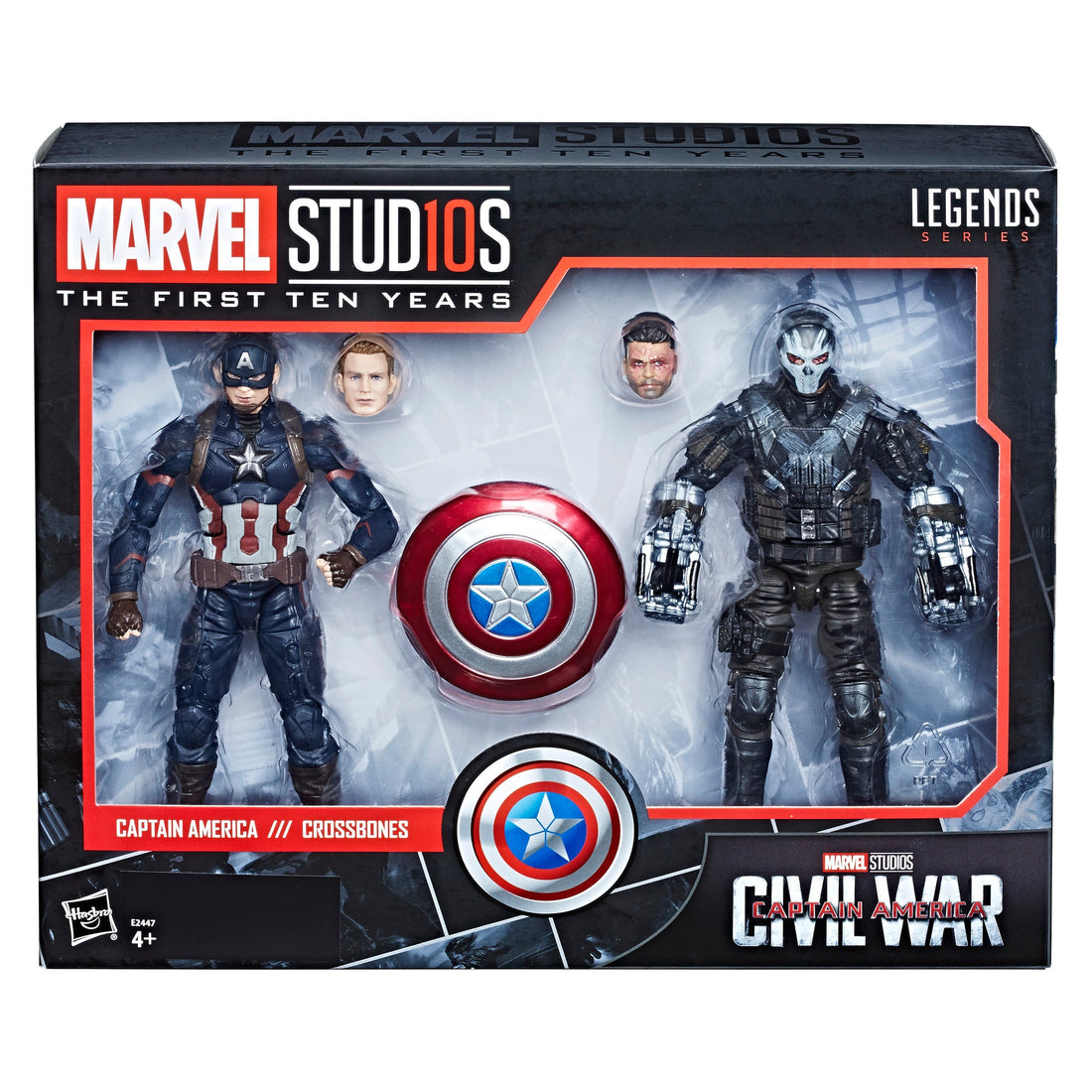 Marvel Studios: The First Ten Years Captain America: Civil War Captain America and Crossbones Figures