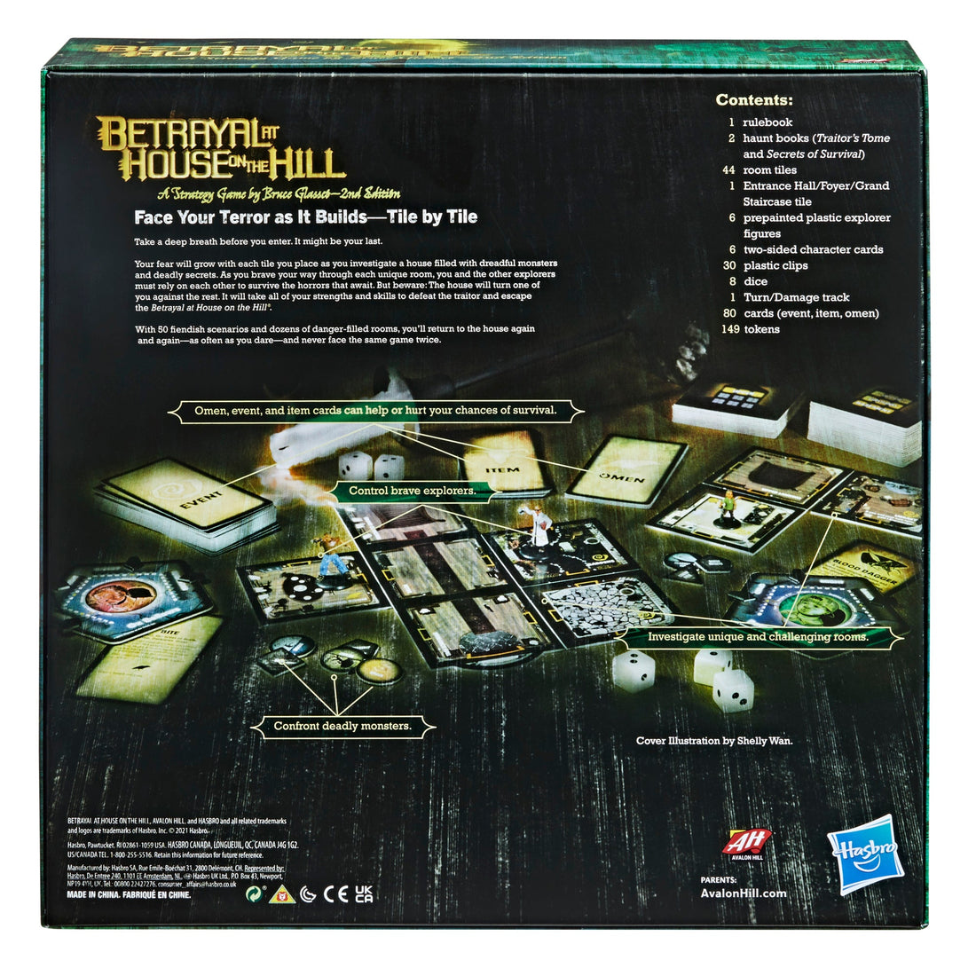 Avalon Hill Betrayal at House on the Hill Second Edition