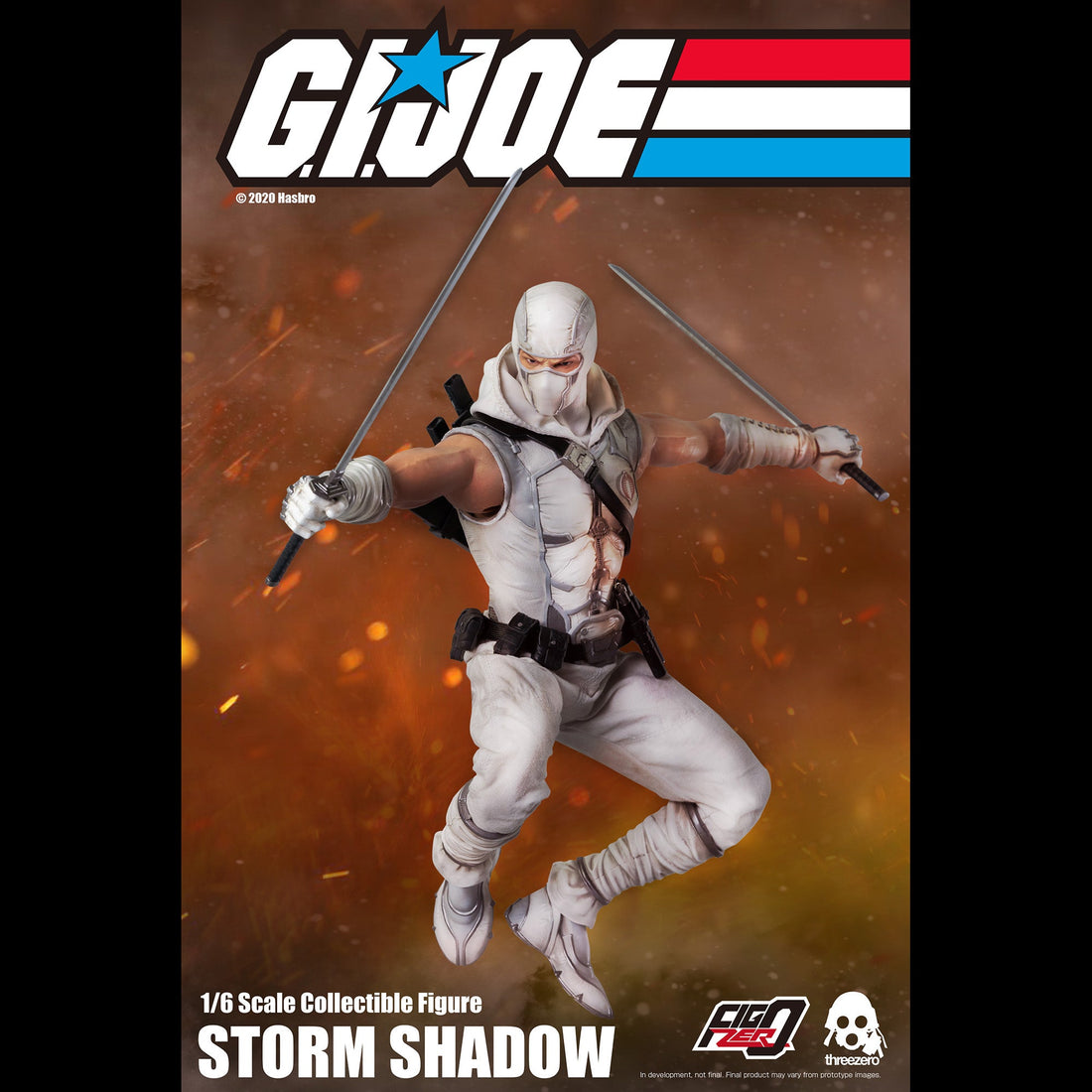G.I. Joe Storm Shadow Collectible Figure 1/6 Scale By Threezero