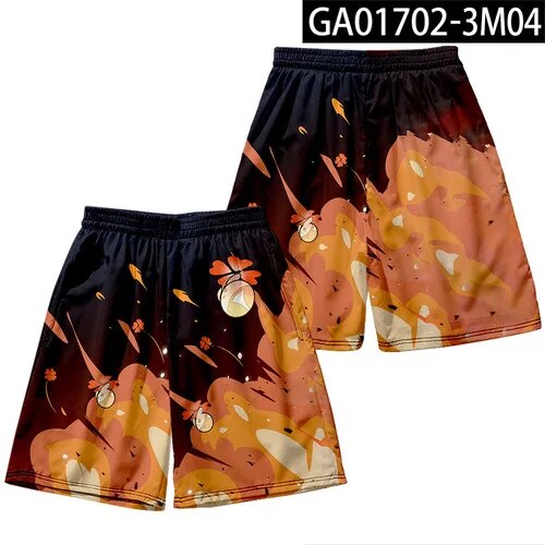 Genshin Impact Klee Carved Sunny Sweet Rain Shorts
