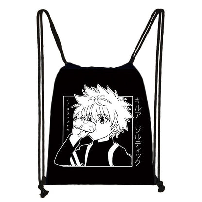 Anime Drawstring Travel Bag