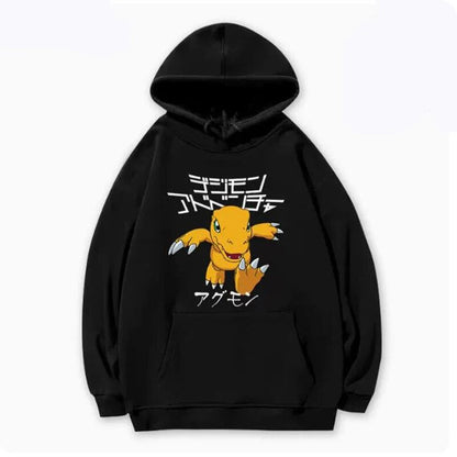 Digimon Adventure Hip Hop Graphic Hoodie