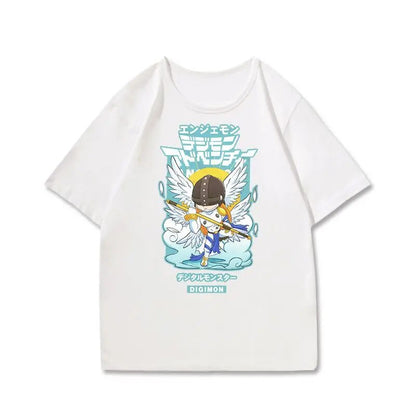 Anime Summer Casual Tee for Men