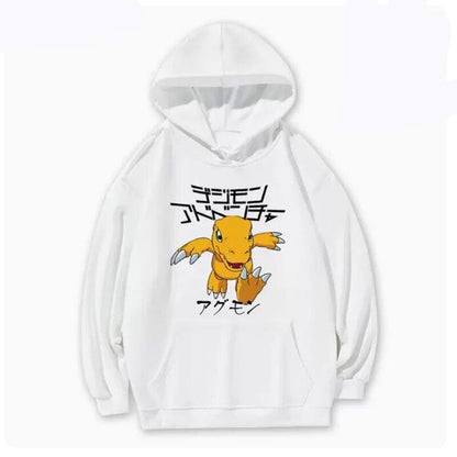 Digimon Adventure Hip Hop Graphic Hoodie