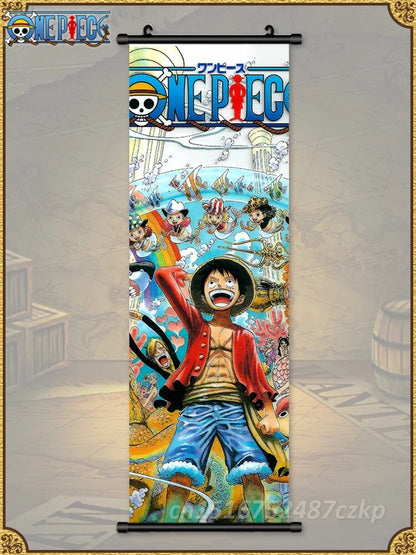 Luffy Zoro One Piece Anime Poster Set
