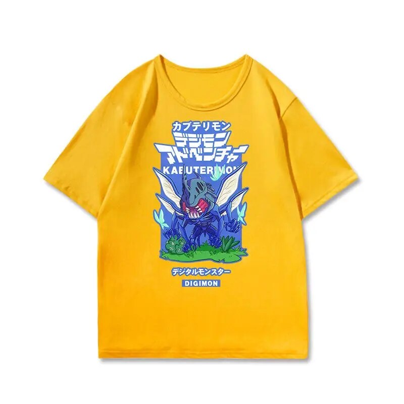 Anime Summer Casual Tee for Men
