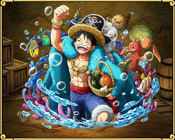One Piece Luffy Diamond Painting Kit