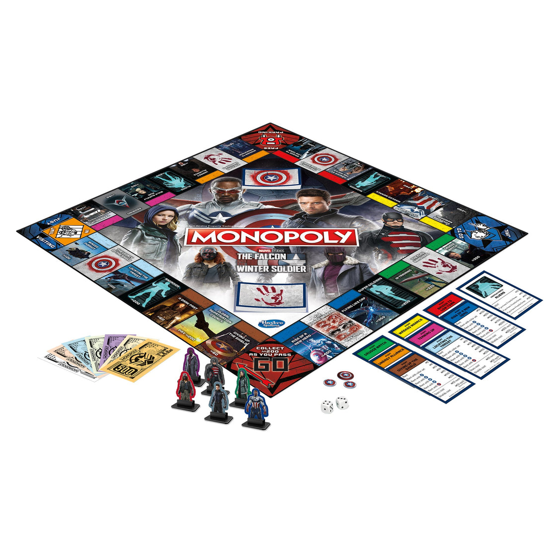 Monopoly: Marvel Studios The Falcon and the Winter Soldier Edition