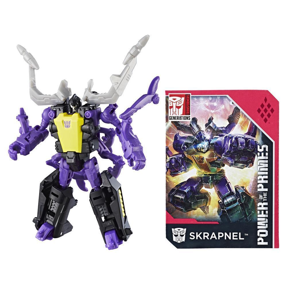 Transformers: Generations Power of the Primes Legends Class Skrapnel Figure
