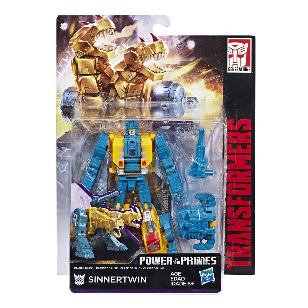 Transformers Generations Power of the Primes Deluxe Class Sinnertwin Figure