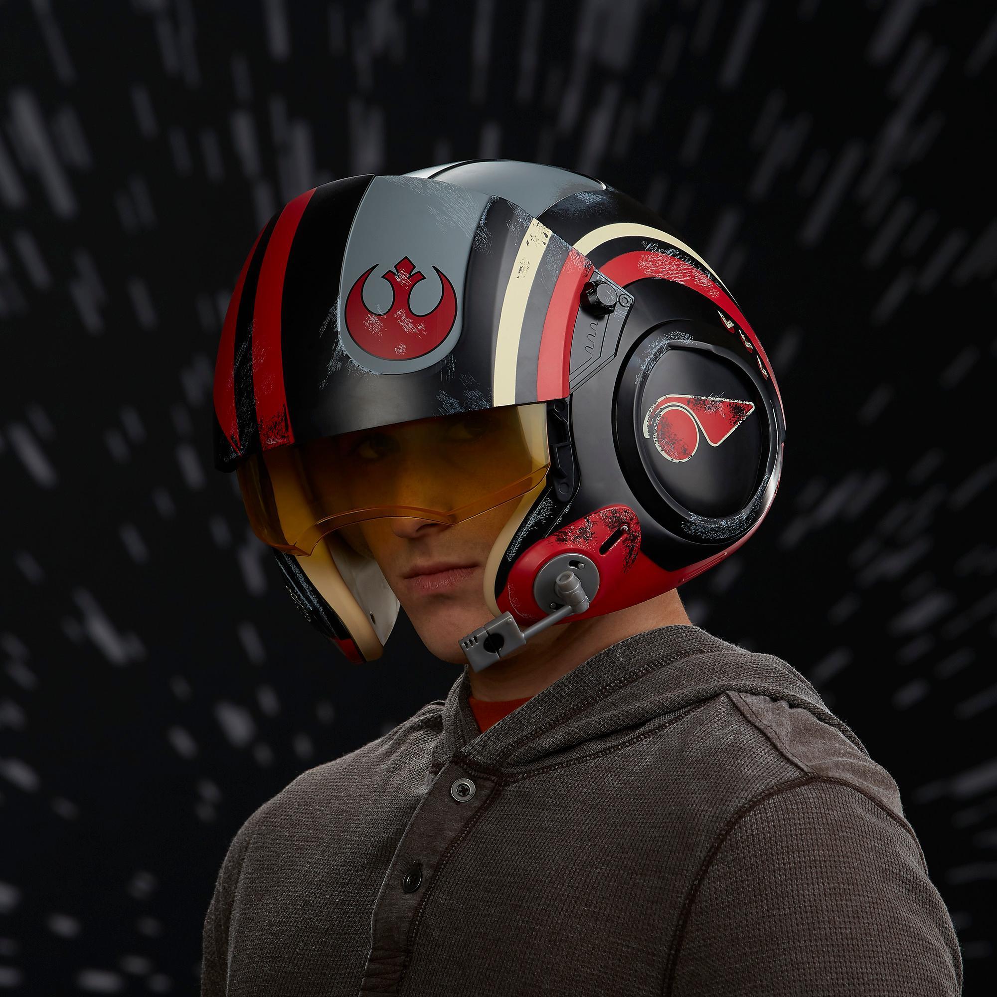 Star Wars The Black Series Poe Dameron Electronic X-Wing Pilot Helmet