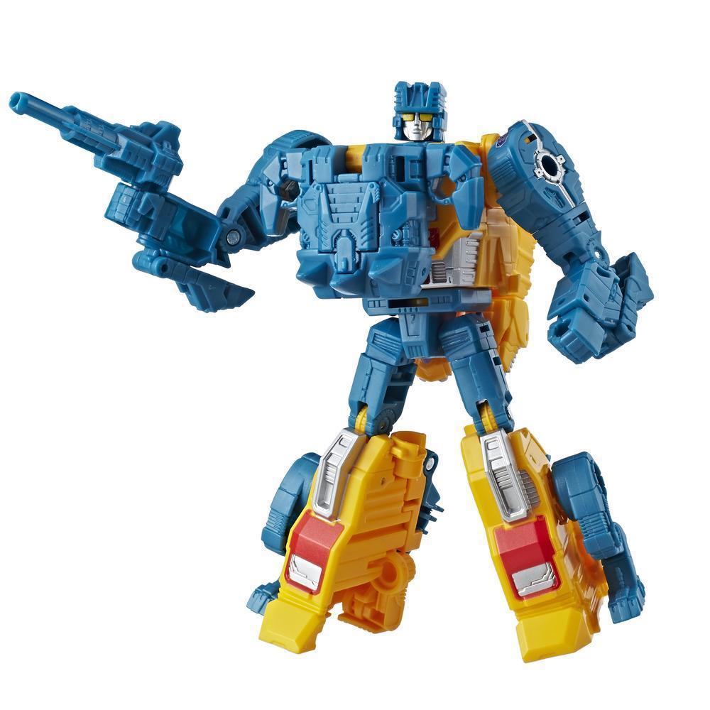 Transformers Generations Power of the Primes Deluxe Class Sinnertwin Figure