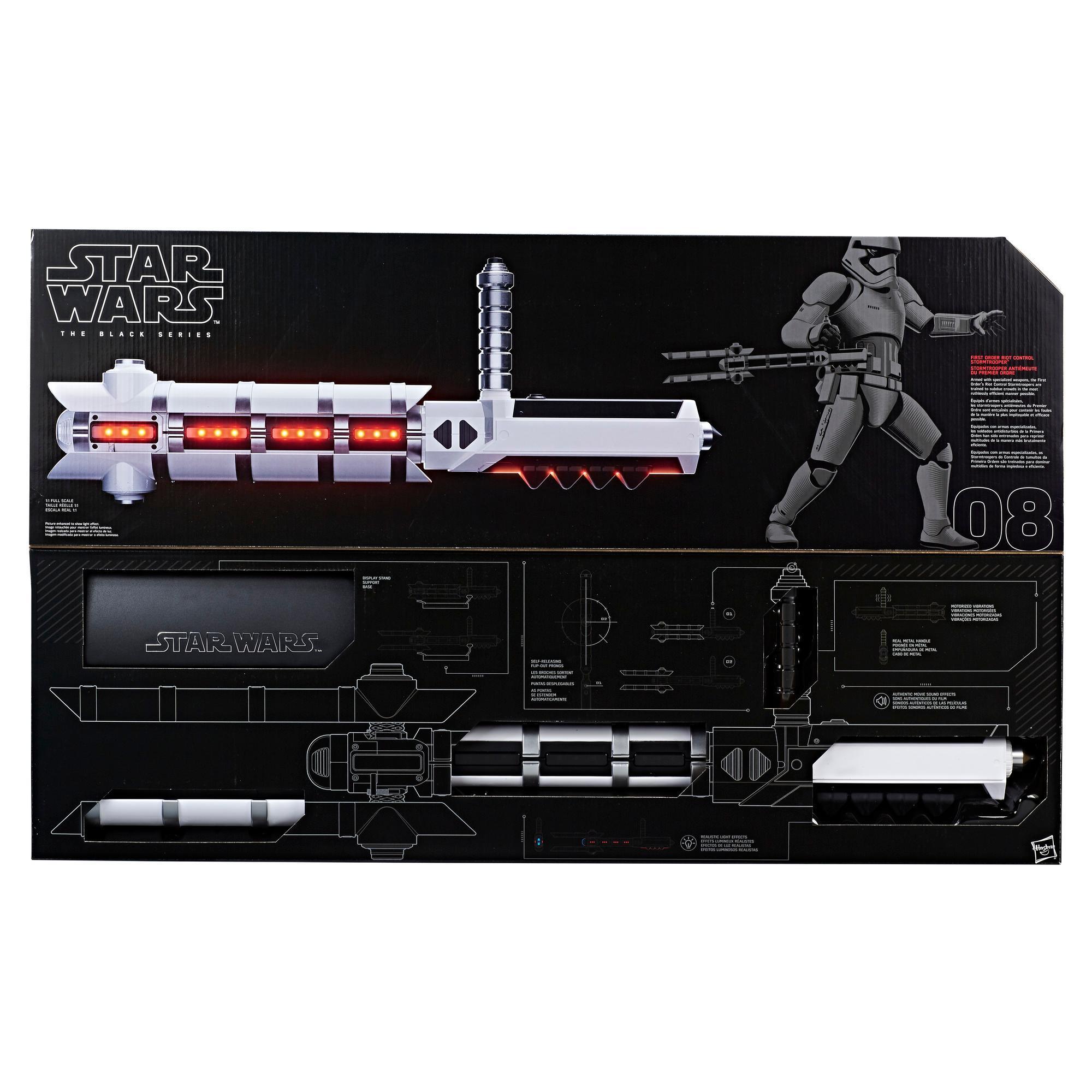 Star Wars The Black Series Force FX Z6 Riot Control Baton