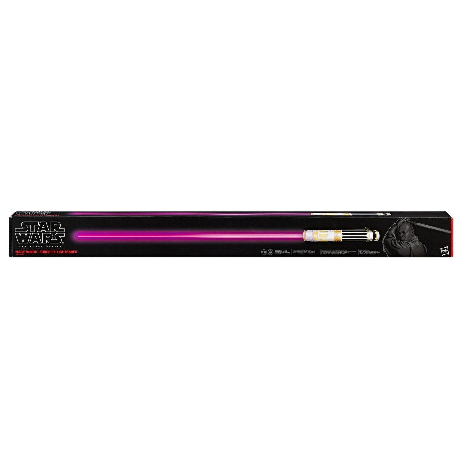 Star Wars The Black Series Mace Windu Ep3 Force FX Lightsaber