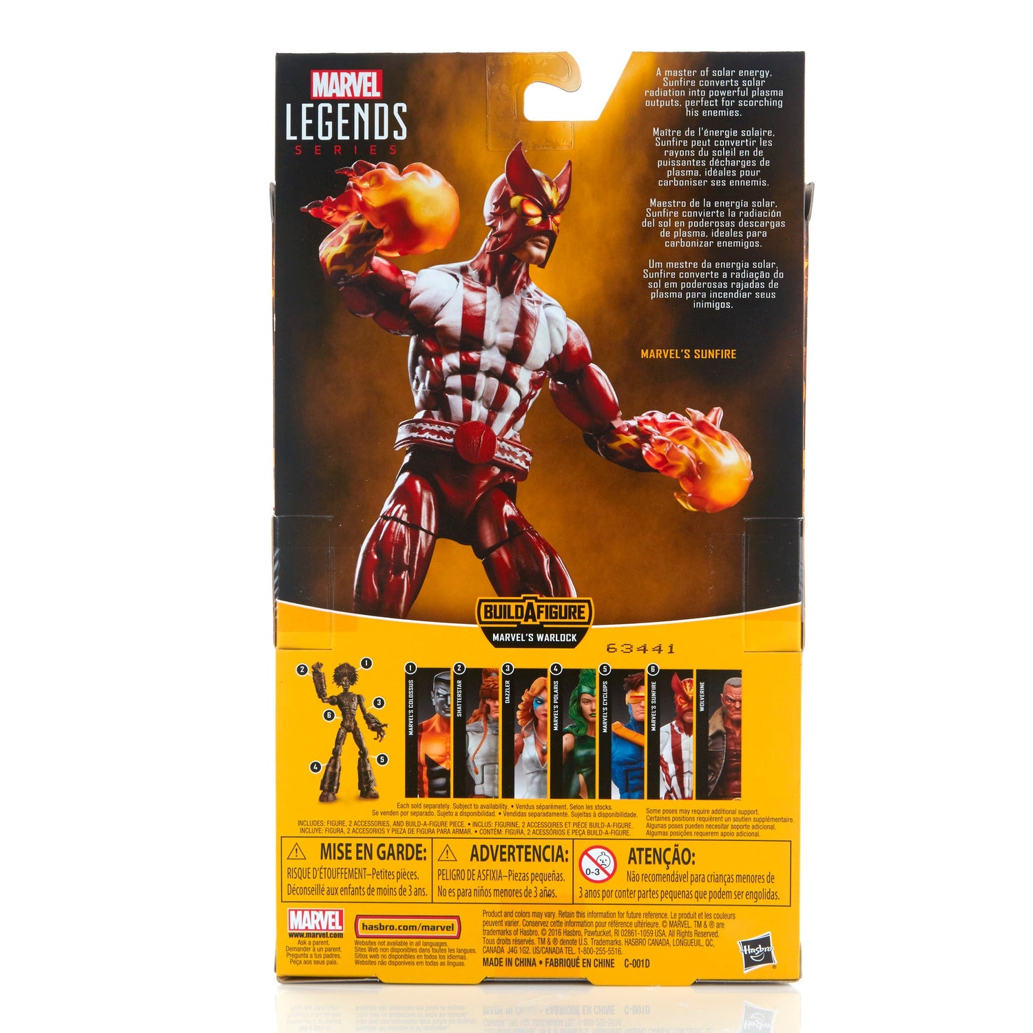 Marvel Legends Series X-Men Sunfire Figure