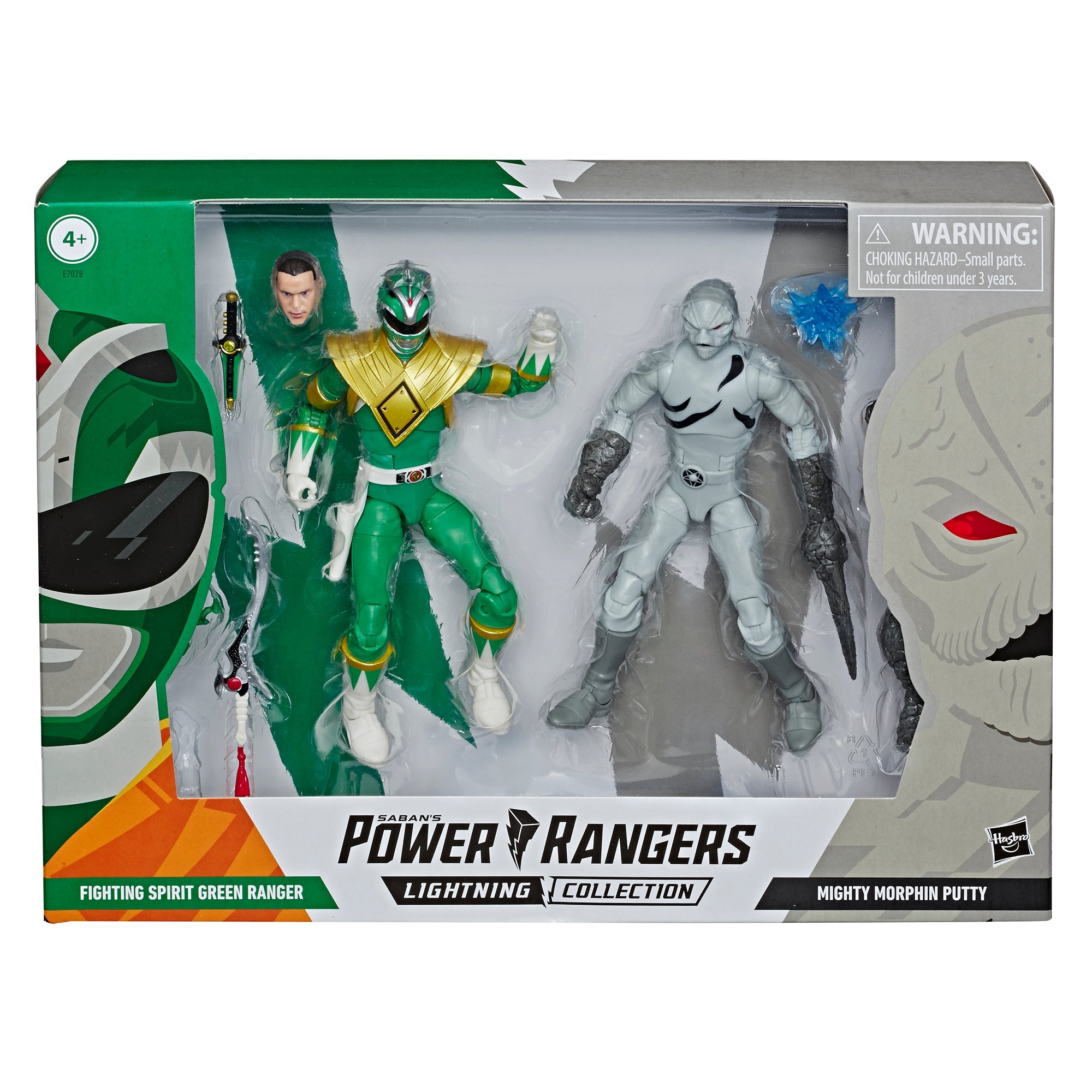 Power Rangers Lightning Collection Green Ranger and Putty