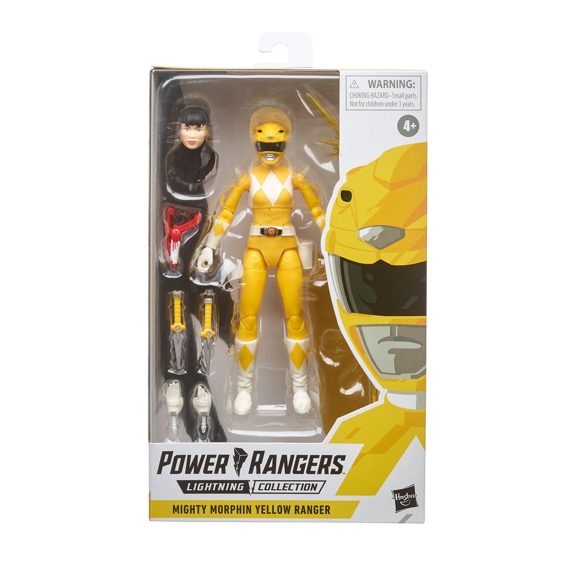 Power Rangers Lightning Collection Mighty Morphin Yellow Ranger Figure