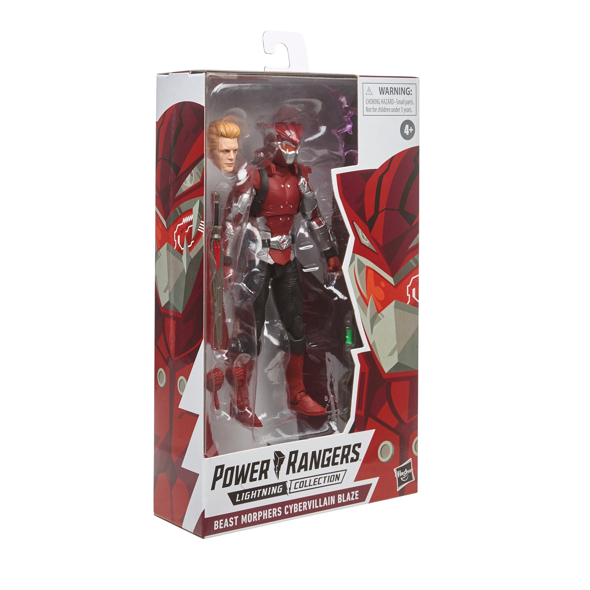 Power Rangers Lightning Collection Beast Morphers Cybervillain Blaze Figure