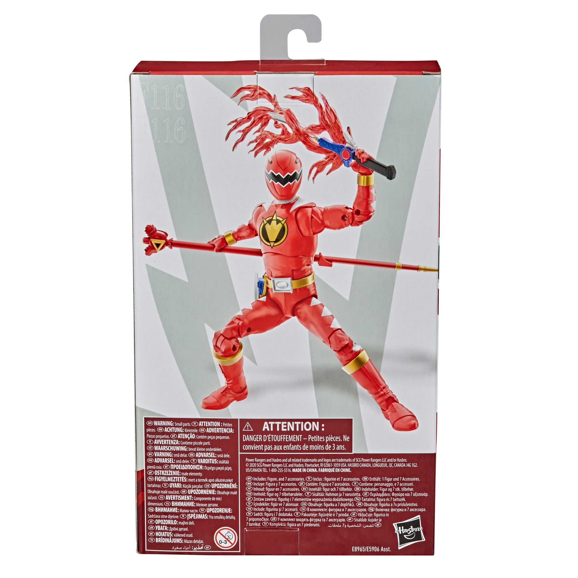 Power Rangers Lightning Collection Dino Thunder Red Ranger Figure