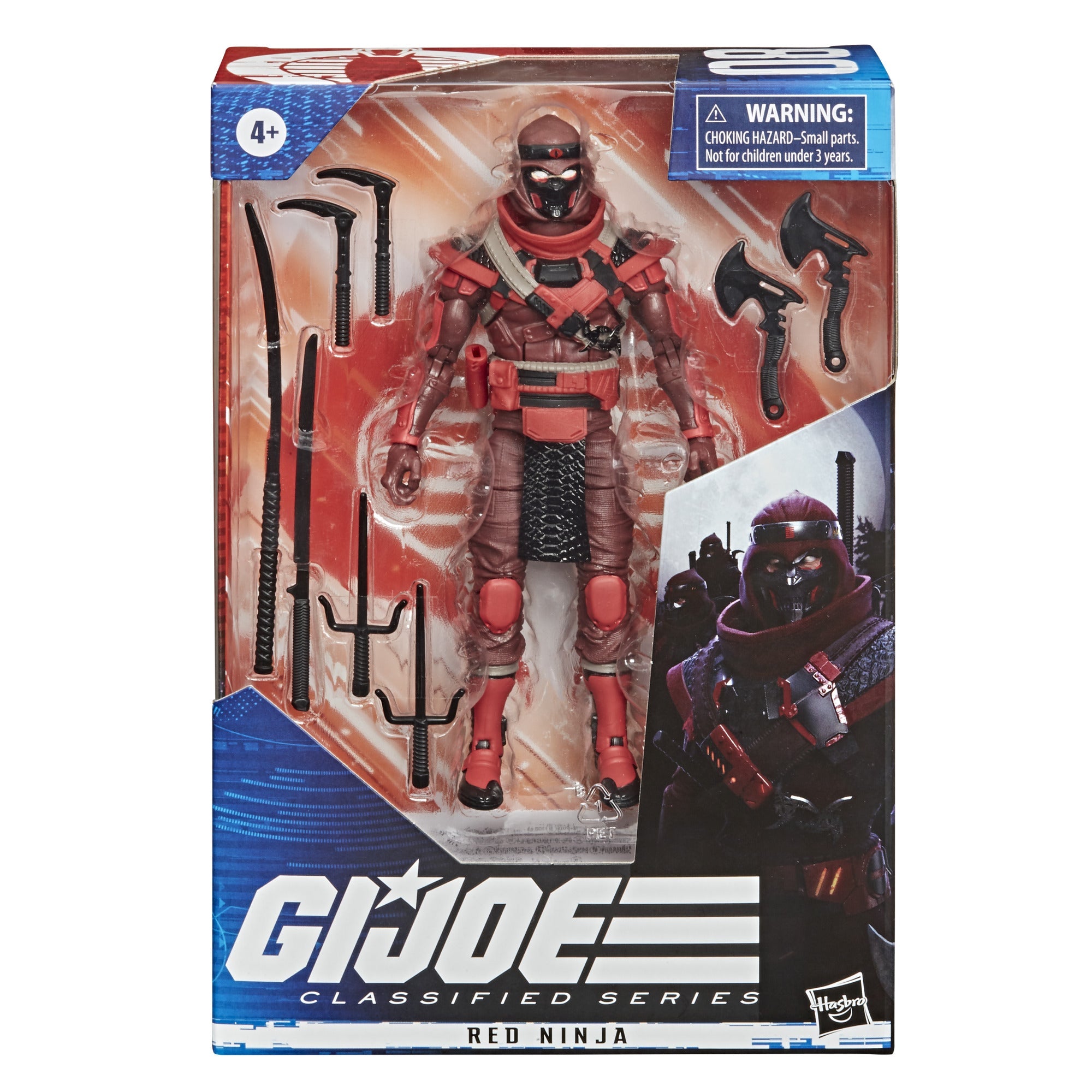 G.I. Joe Classified Series Red Ninja Figure