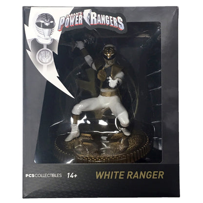 Mighty Morphin Power Rangers White Ranger Collectible Figure By PCS Collectibles